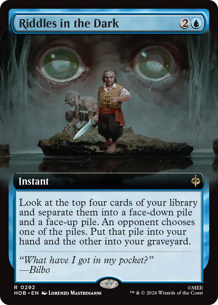 Riddles in the Dark (Extended Art) [The Hobbit] | Boutique FDB TCG