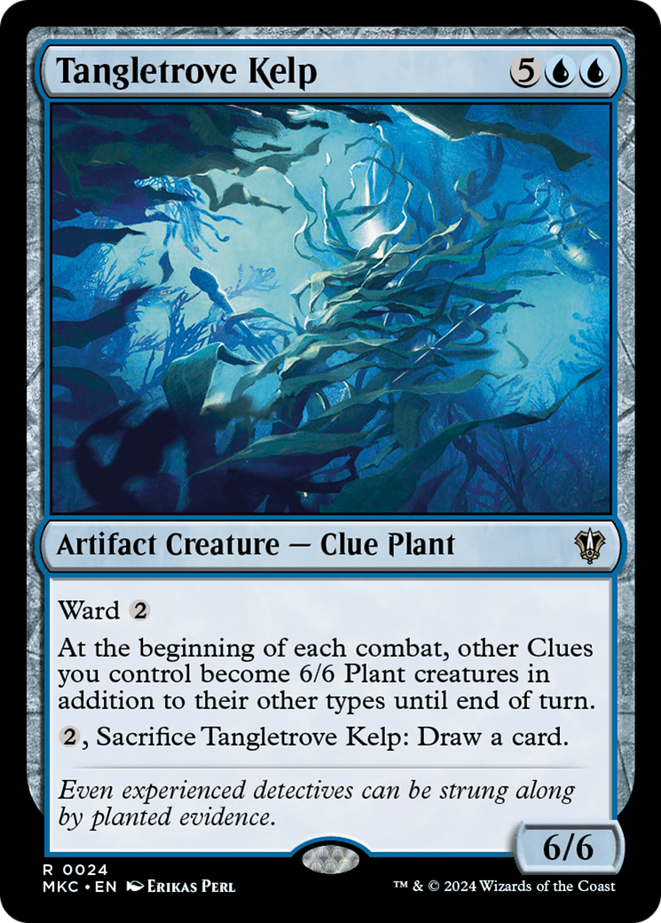 Tangletrove Kelp [Murders at Karlov Manor Commander] | Boutique FDB TCG