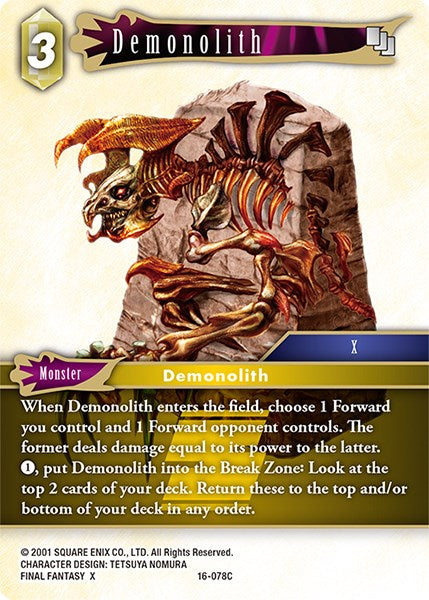 Demonolith [Emissaries of Light] | Boutique FDB TCG