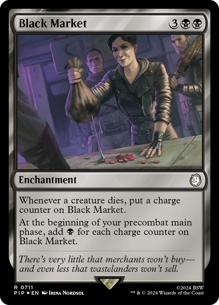 Black Market (Surge Foil) [Fallout] | Boutique FDB TCG