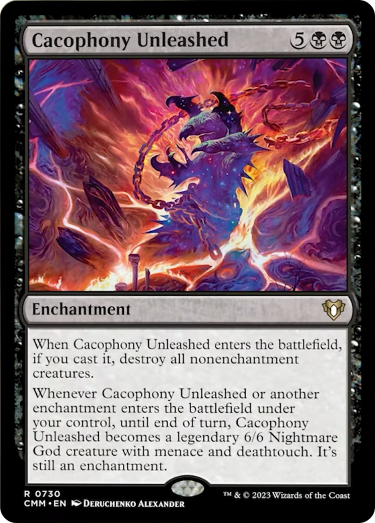 Cacophony Unleashed [Commander Masters] | Boutique FDB TCG