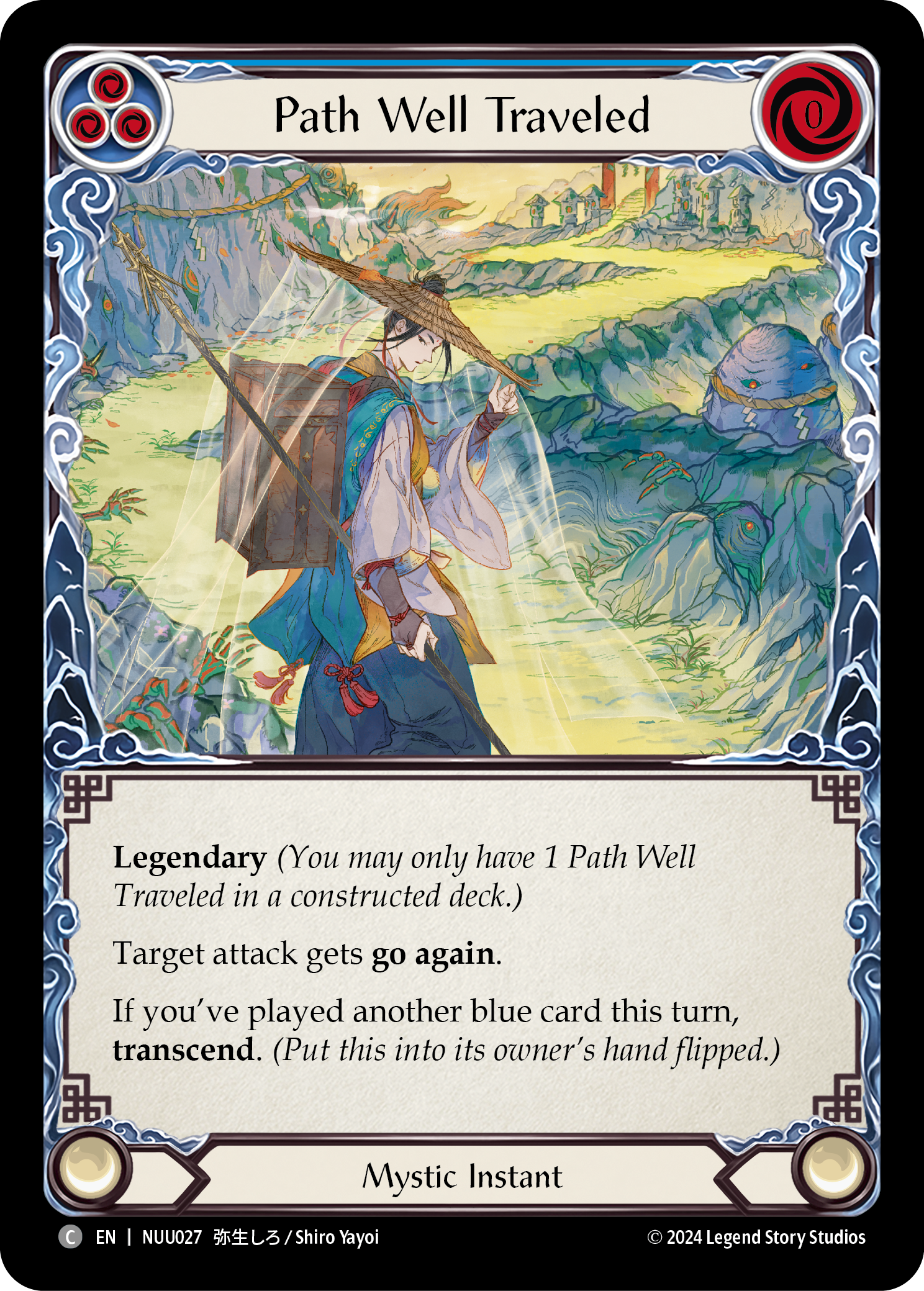 Path Well Traveled [NUU027] (Part the Mistveil Nuu Blitz Deck) | Boutique FDB TCG
