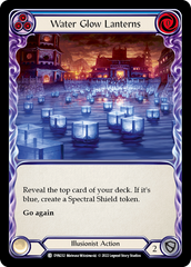 Water Glow Lanterns (Blue) [DYN232] (Dynasty)  Rainbow Foil | Boutique FDB TCG