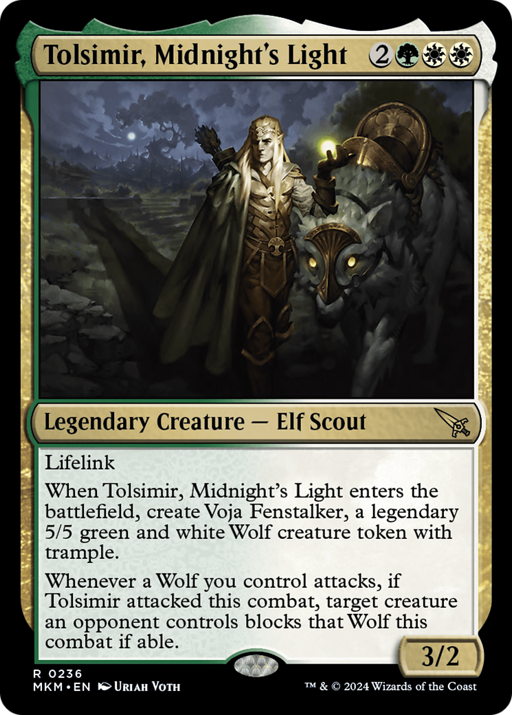 Tolsimir, Midnight's Light [Murders at Karlov Manor] | Boutique FDB TCG