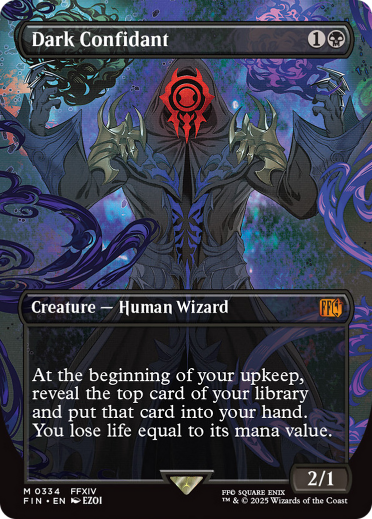 Dark Confidant (Borderless) [FINAL FANTASY] | Boutique FDB TCG