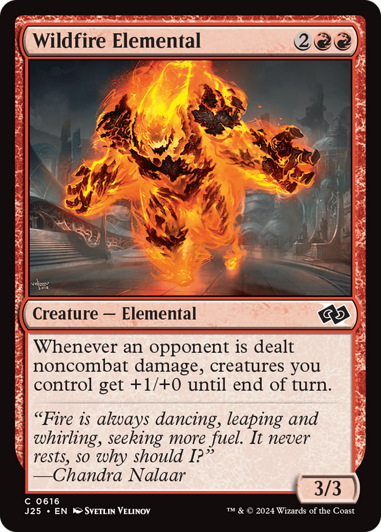 Wildfire Elemental [Foundations Jumpstart] | Boutique FDB TCG