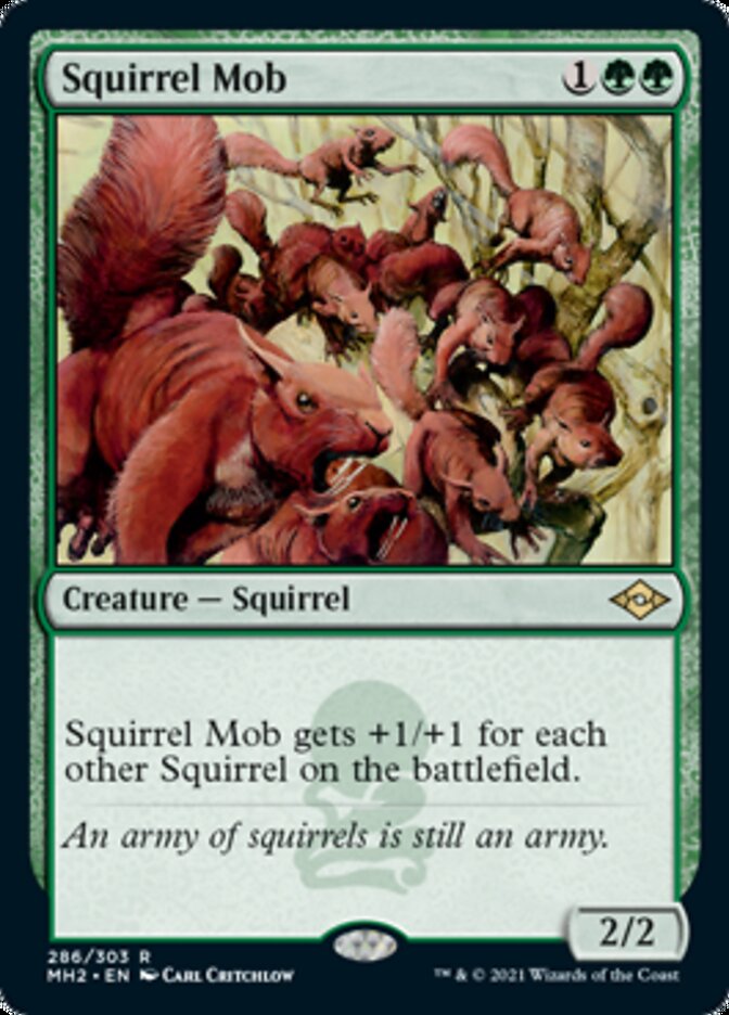 Squirrel Mob (Foil Etched) [Modern Horizons 2] | Boutique FDB TCG