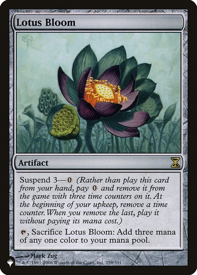 Lotus Bloom [The List] | Boutique FDB TCG