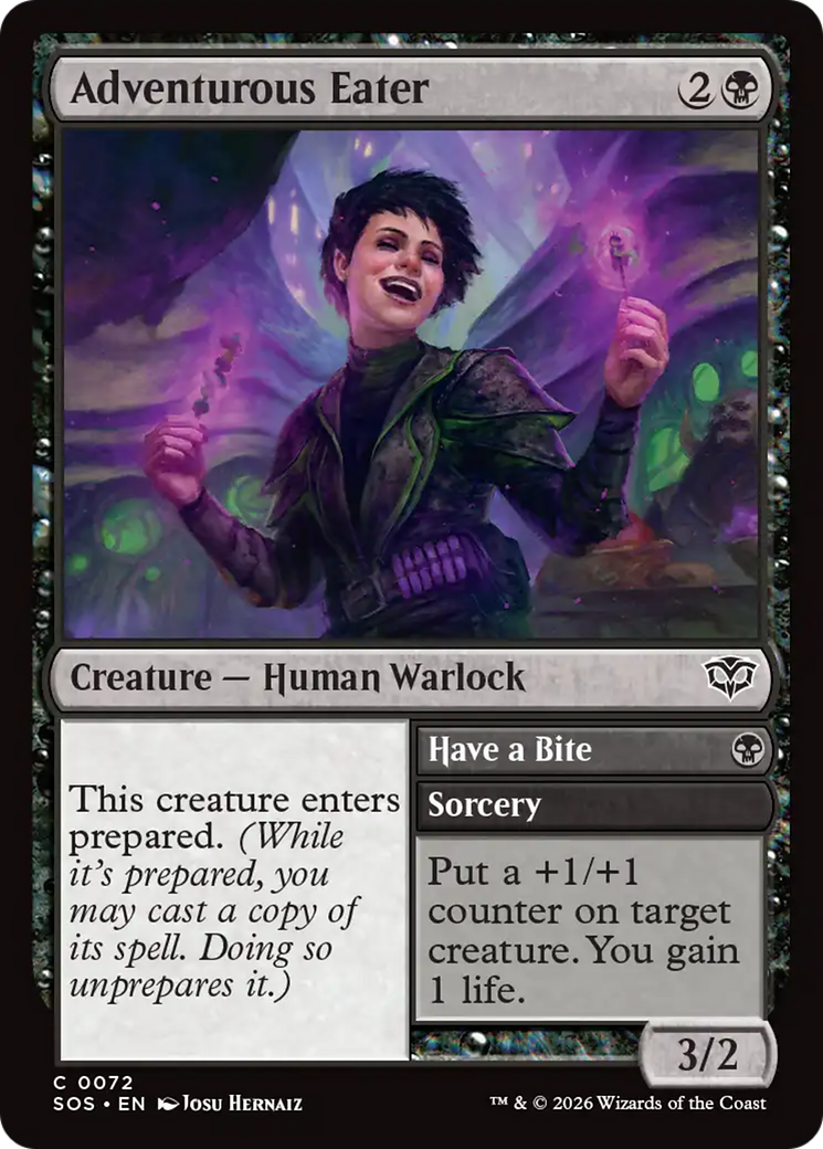 Adventurous Eater [Secrets of Strixhaven] | Boutique FDB TCG