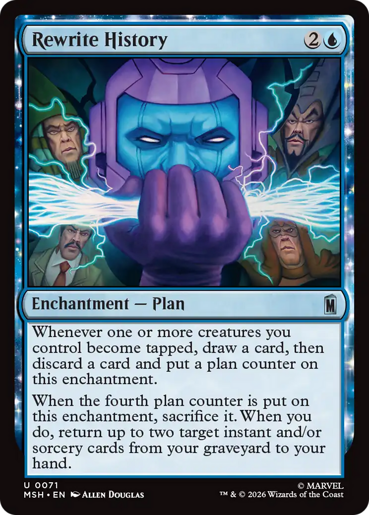 Rewrite History [Marvel Super Heroes] | Boutique FDB TCG