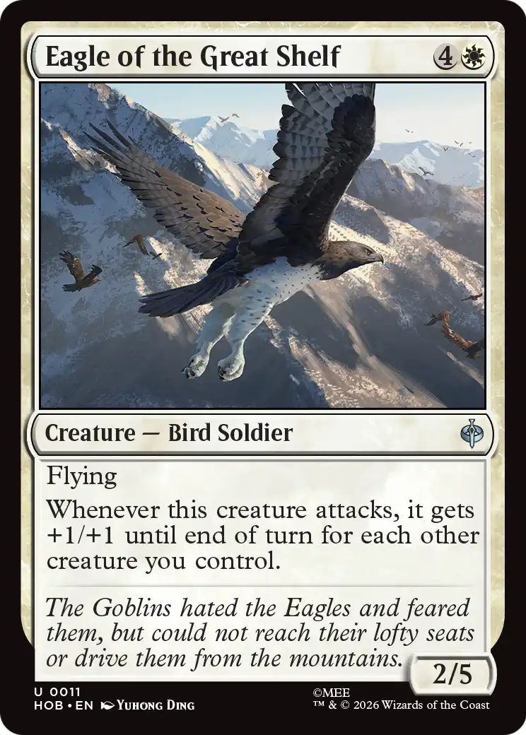 Eagle of the Great Shelf [The Hobbit] | Boutique FDB TCG
