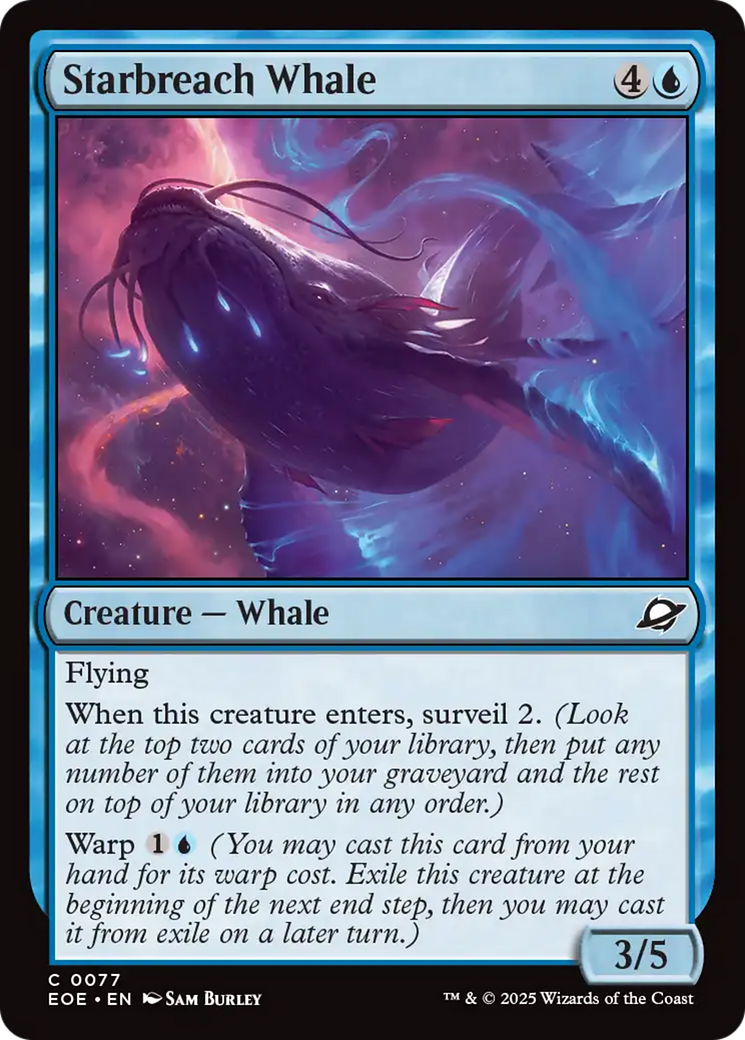 Starbreach Whale [Edge of Eternities] | Boutique FDB TCG