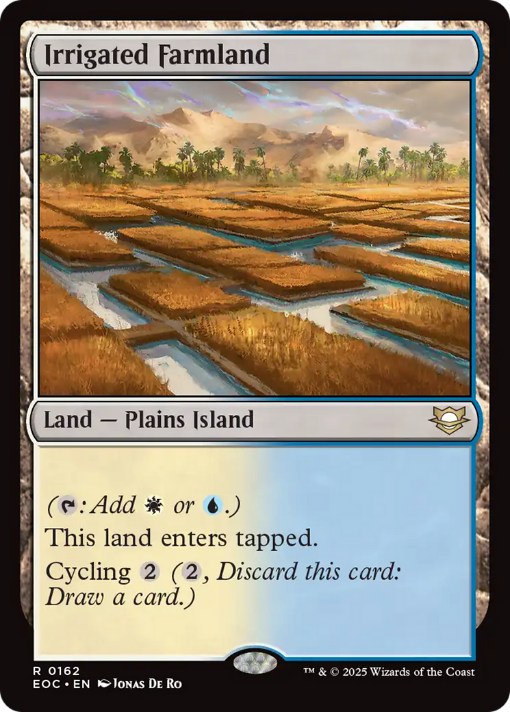 Irrigated Farmland [Edge of Eternities Commander] | Boutique FDB TCG