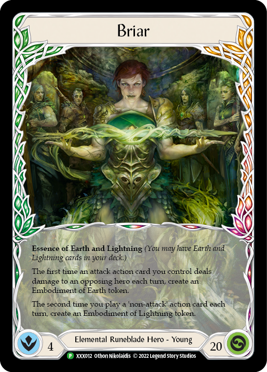 Briar // Briar, Warden of Thorns [XXX011/XXX012] (Promo) | Boutique FDB TCG