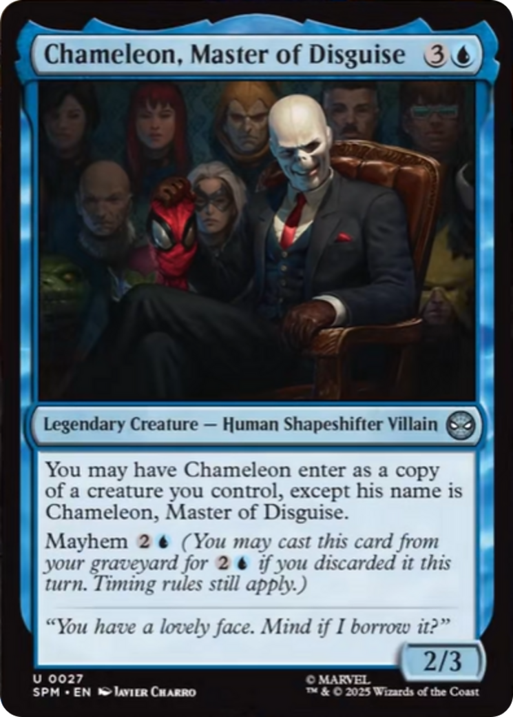 Chameleon, Master of Disguise [Marvel's Spider-Man] | Boutique FDB TCG