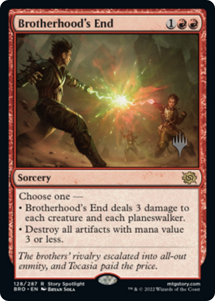 Brotherhood's End (Promo Pack) [The Brothers' War Promos] | Boutique FDB TCG