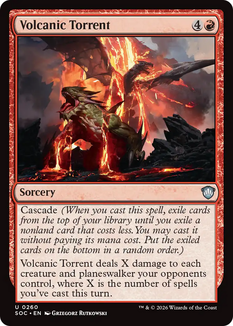 Volcanic Torrent [Secrets of Strixhaven Commander] | Boutique FDB TCG