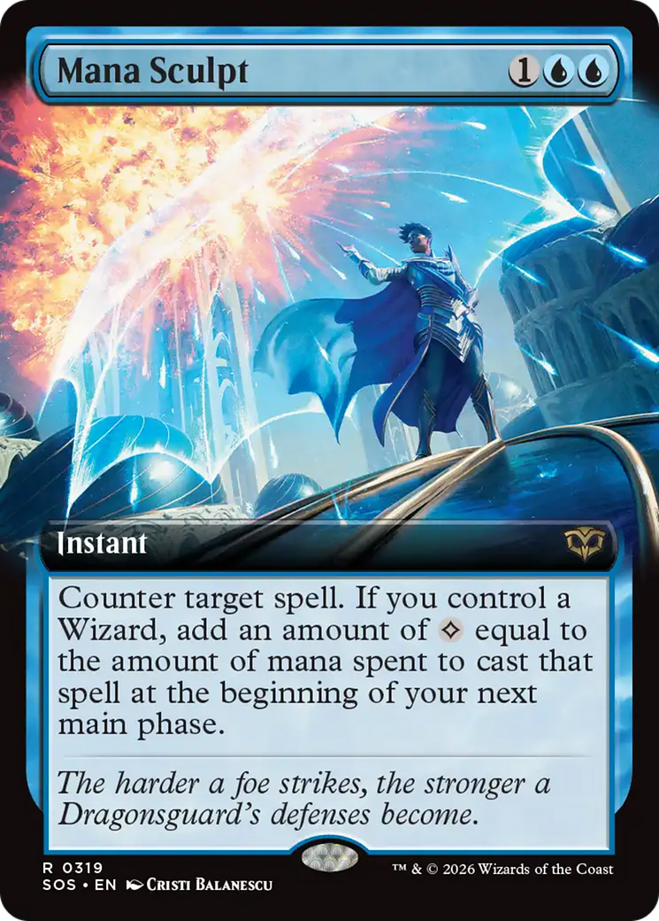 Mana Sculpt (Extended Art) [Secrets of Strixhaven] | Boutique FDB TCG