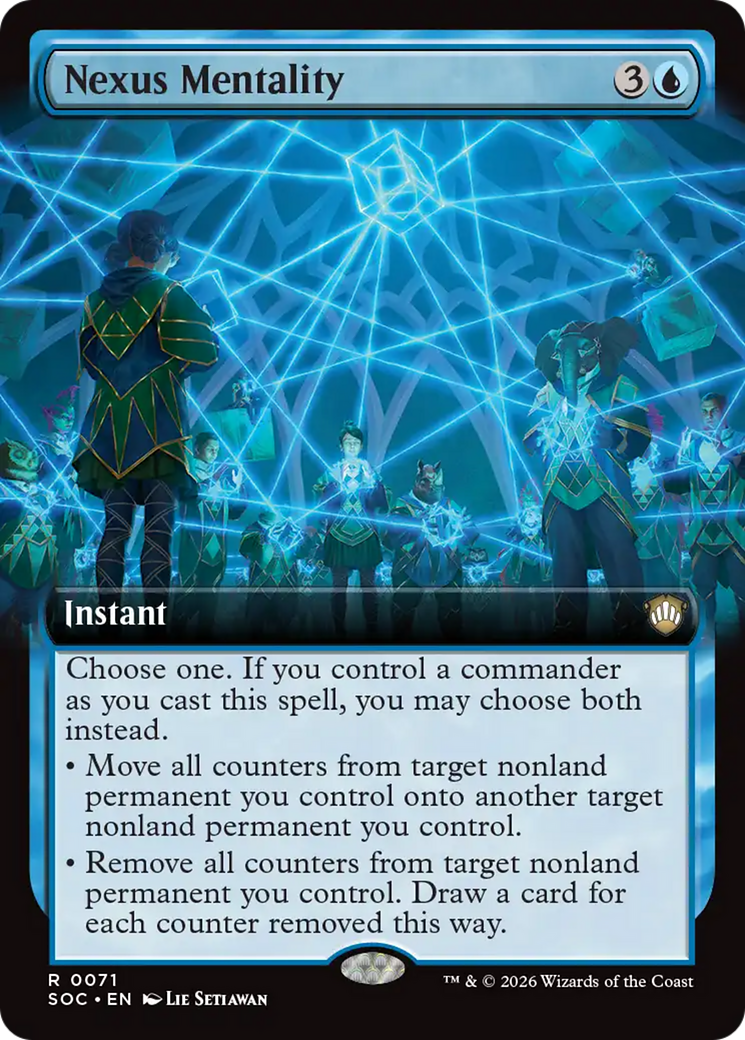 Nexus Mentality (Extended Art) [Secrets of Strixhaven Commander] | Boutique FDB TCG