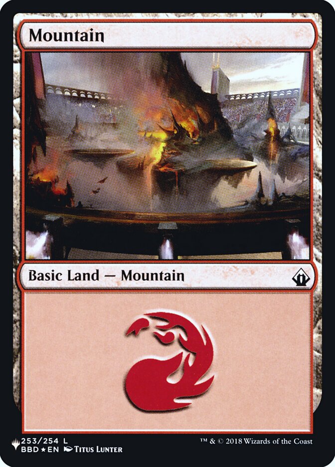 Mountain [Secret Lair: Heads I Win, Tails You Lose] | Boutique FDB TCG