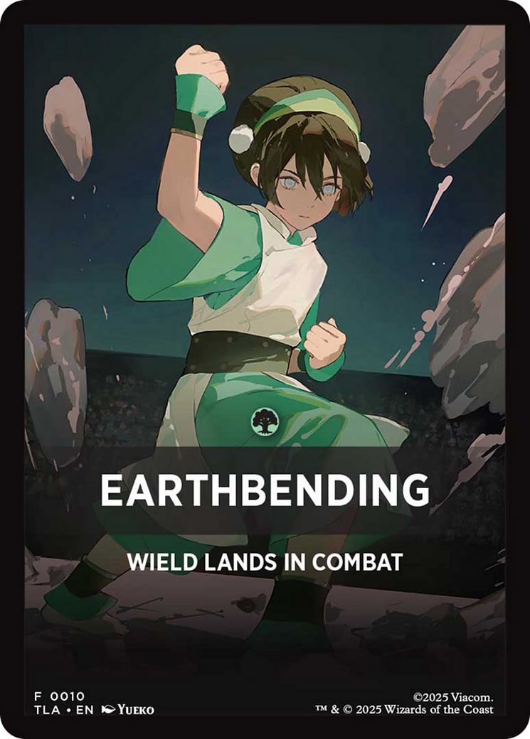 Earthbending Theme Card [Avatar: The Last Airbender] | Boutique FDB TCG