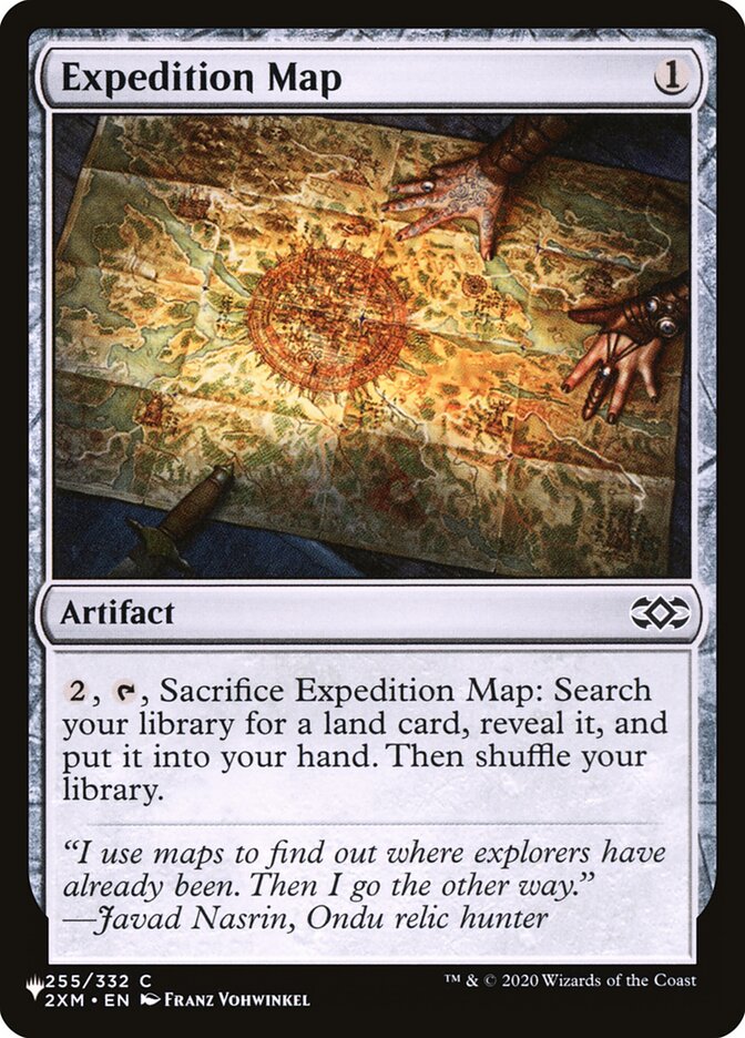 Expedition Map [The List] | Boutique FDB TCG