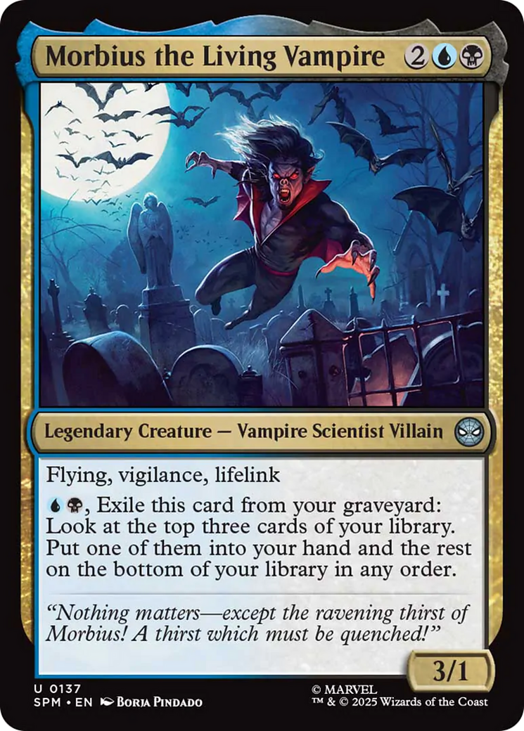 Morbius the Living Vampire [Marvel's Spider-Man] | Boutique FDB TCG