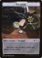 Treasure // Walker (148) Double-Sided Token [Secret Lair Drop Series] | Boutique FDB TCG