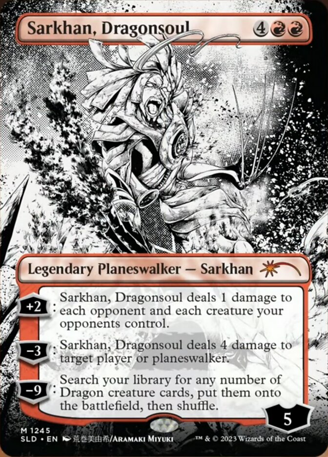 Sarkhan, Dragonsoul (Borderless) [Secret Lair Drop Series] | Boutique FDB TCG