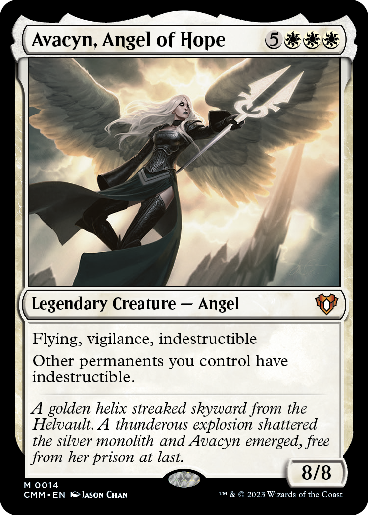 Avacyn, Angel of Hope [Commander Masters] | Boutique FDB TCG