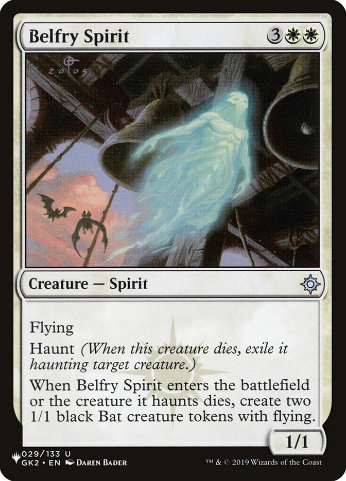 Belfry Spirit [The List] | Boutique FDB TCG