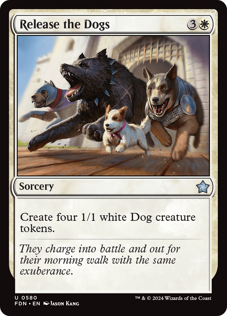 Release the Dogs [Foundations] | Boutique FDB TCG