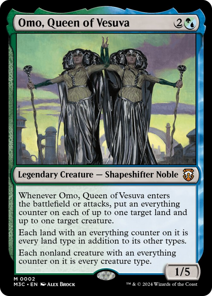 Omo, Queen of Vesuva [Modern Horizons 3 Commander] | Boutique FDB TCG