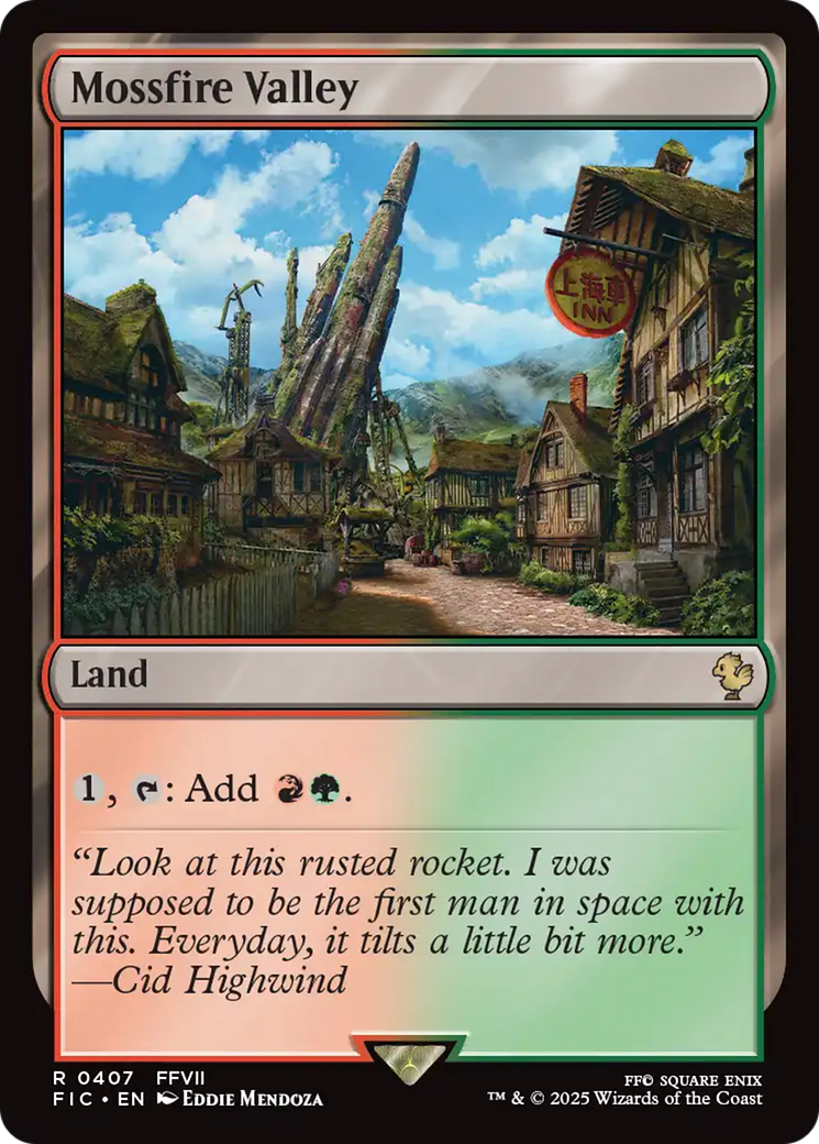 Mossfire Valley [FINAL FANTASY Commander] | Boutique FDB TCG