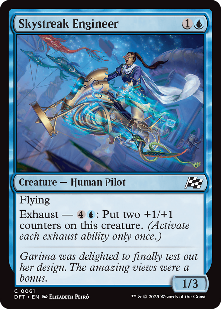 Skystreak Engineer [Aetherdrift] | Boutique FDB TCG
