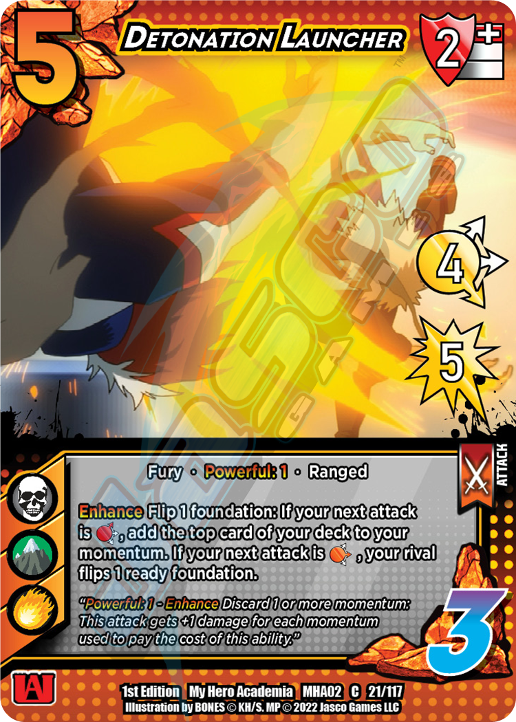 Detonation Launcher [Crimson Rampage] | Boutique FDB TCG