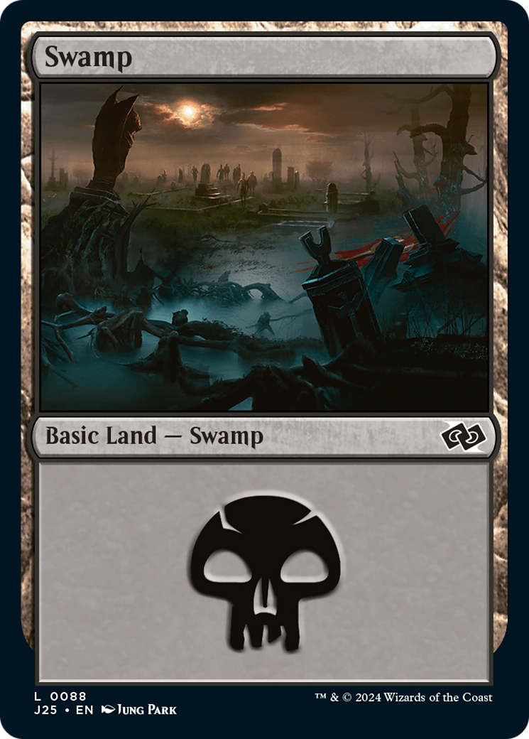 Swamp (88) [Foundations Jumpstart] | Boutique FDB TCG