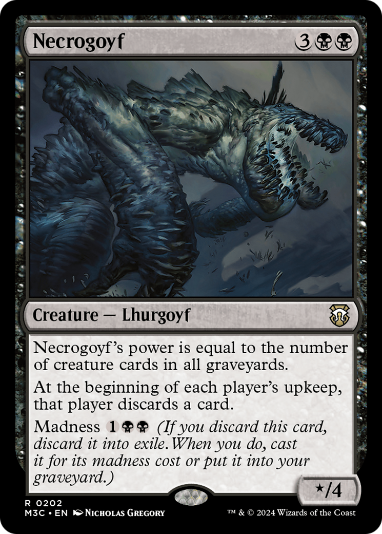 Necrogoyf [Modern Horizons 3 Commander] | Boutique FDB TCG