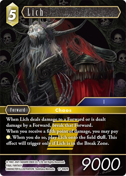 Lich [Rebellion's Call] | Boutique FDB TCG