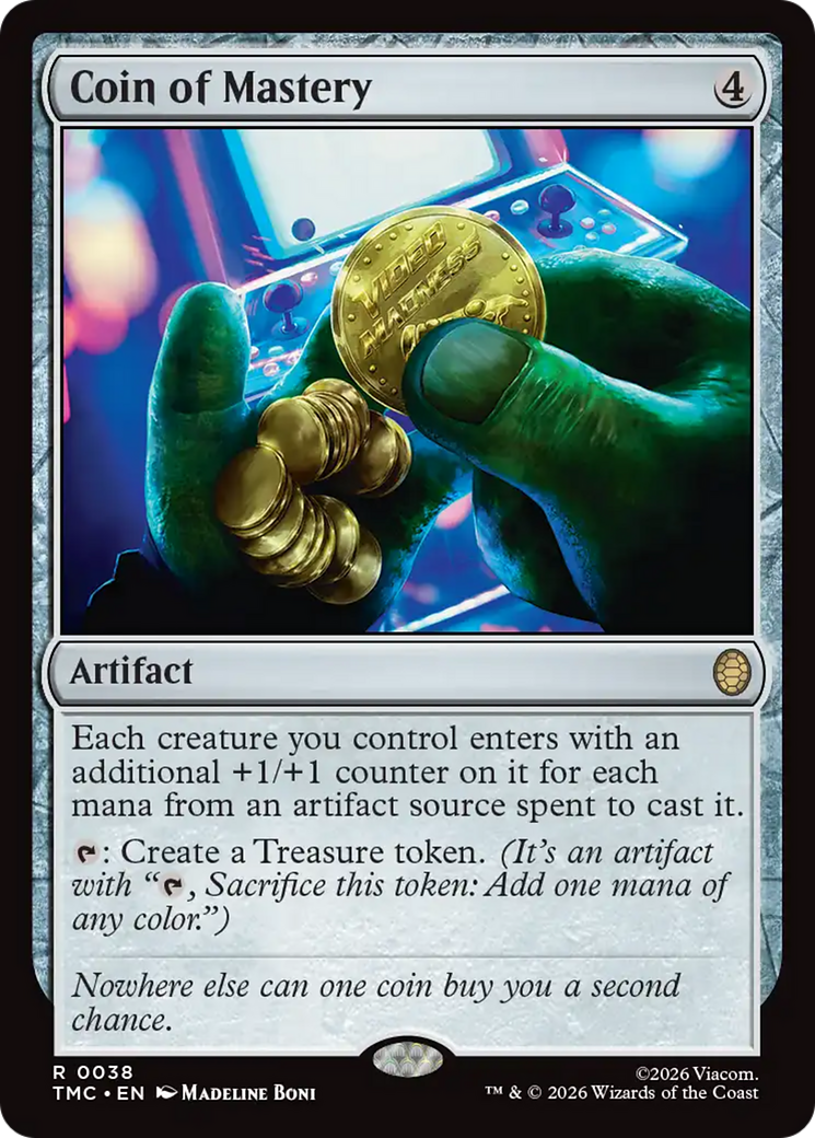Coin of Mastery [Teenage Mutant Ninja Turtles Commander] | Boutique FDB TCG