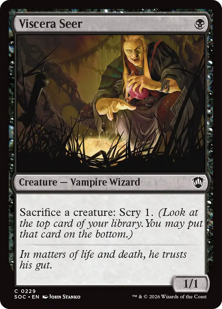 Viscera Seer [Secrets of Strixhaven Commander] | Boutique FDB TCG
