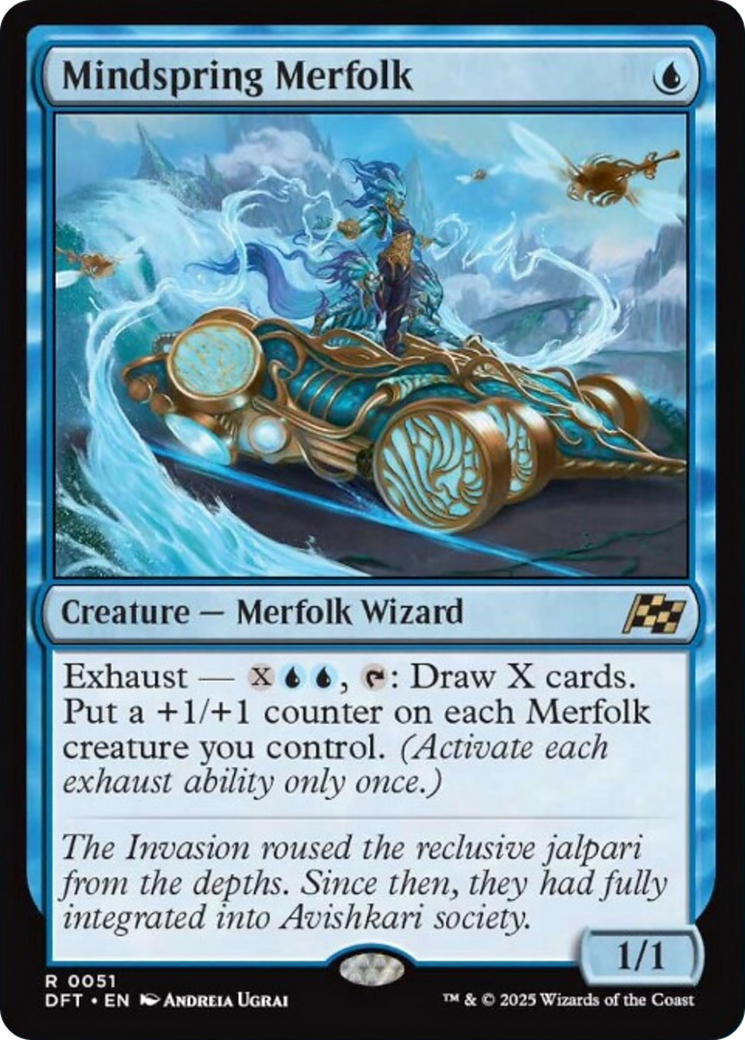 Mindspring Merfolk [Aetherdrift] | Boutique FDB TCG