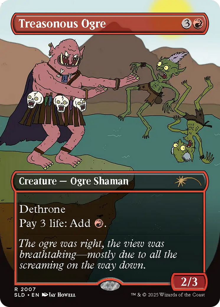 Treasonous Ogre [Secret Lair Drop Series] | Boutique FDB TCG