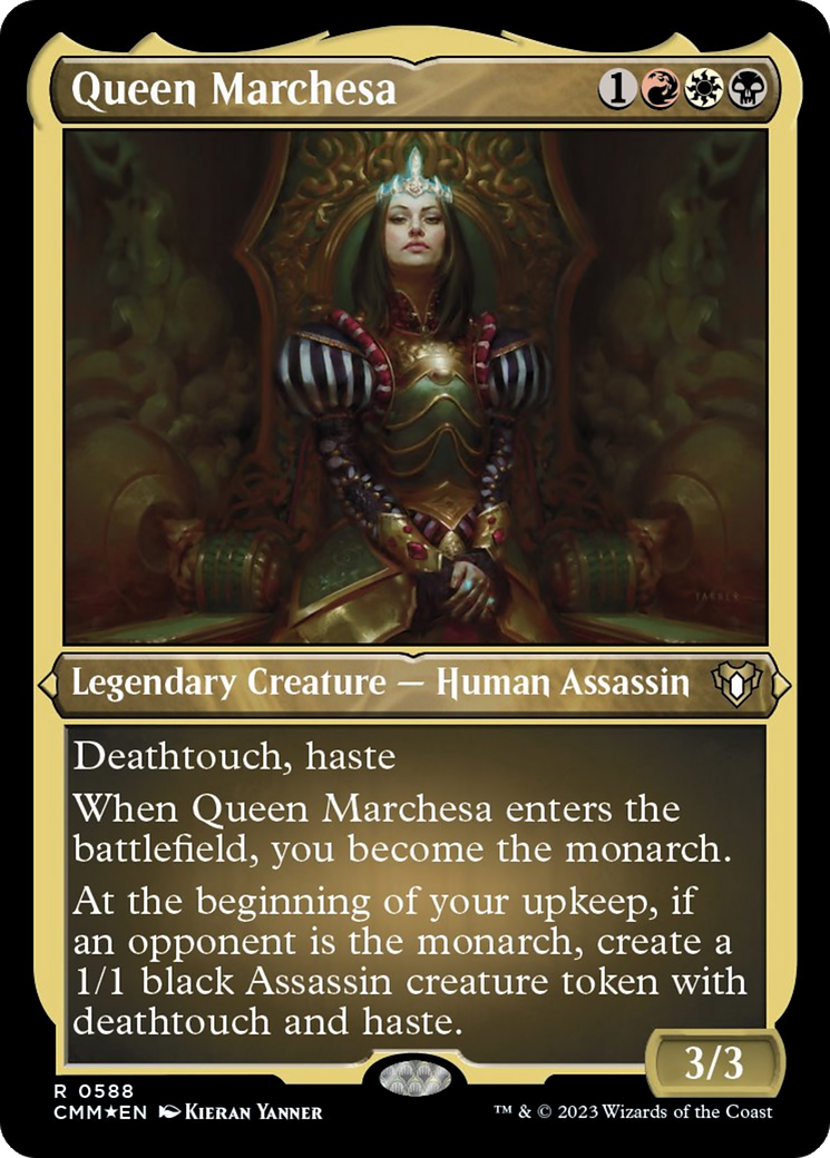 Queen Marchesa (Foil Etched) [Commander Masters] | Boutique FDB TCG