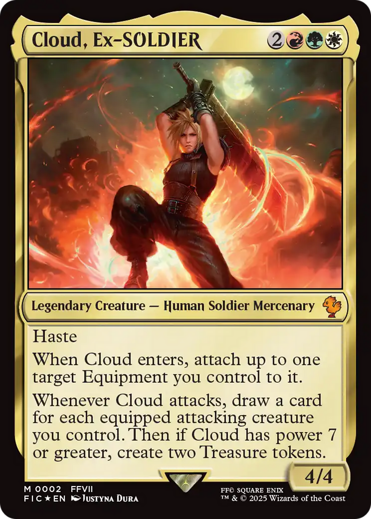 Cloud, Ex-SOLDIER [FINAL FANTASY Commander] | Boutique FDB TCG