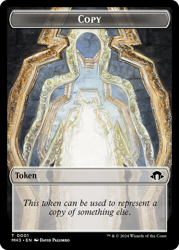 Phyrexian Germ // Copy Double-Sided Token [Modern Horizons 3 Tokens] | Boutique FDB TCG