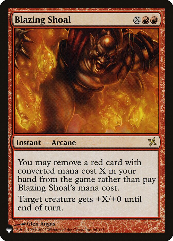 Blazing Shoal [The List] | Boutique FDB TCG