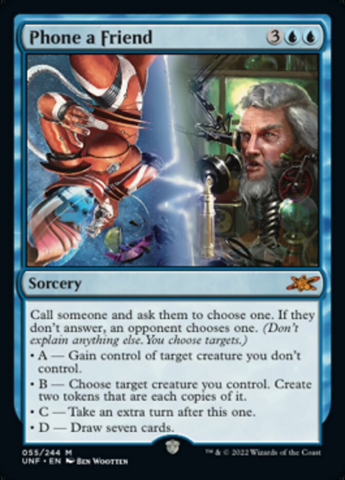 Phone a Friend [Unfinity] | Boutique FDB TCG