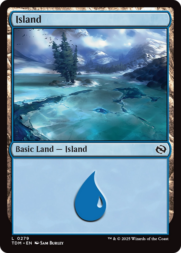 Island (0279) [Tarkir: Dragonstorm] | Boutique FDB TCG