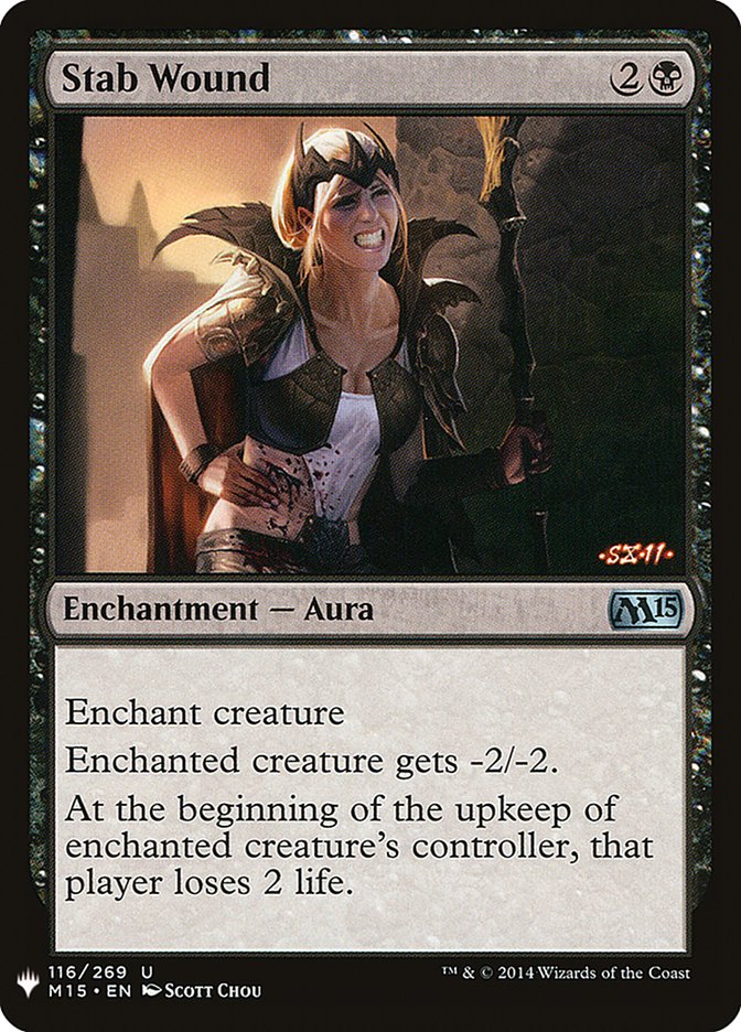 Stab Wound [Mystery Booster] | Boutique FDB TCG